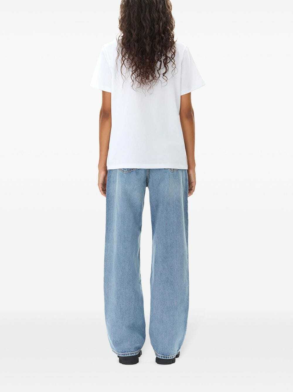 GANNI - Cat Cotton T-shirt