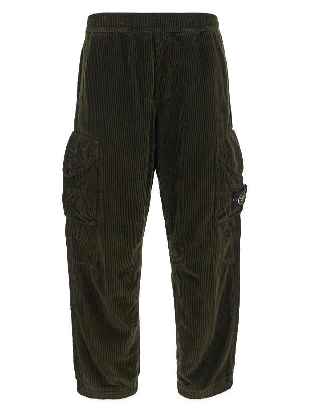 Photo: Stone Island Loose Ribbed Trousers