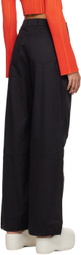 Han Kjobenhavn Black Coated Trousers