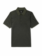 Purdey - Merino Wool and Lyocell-Blend Piqué Polo Shirt - Green