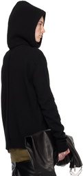 Rick Owens Black Porterville Crewneck Sweater