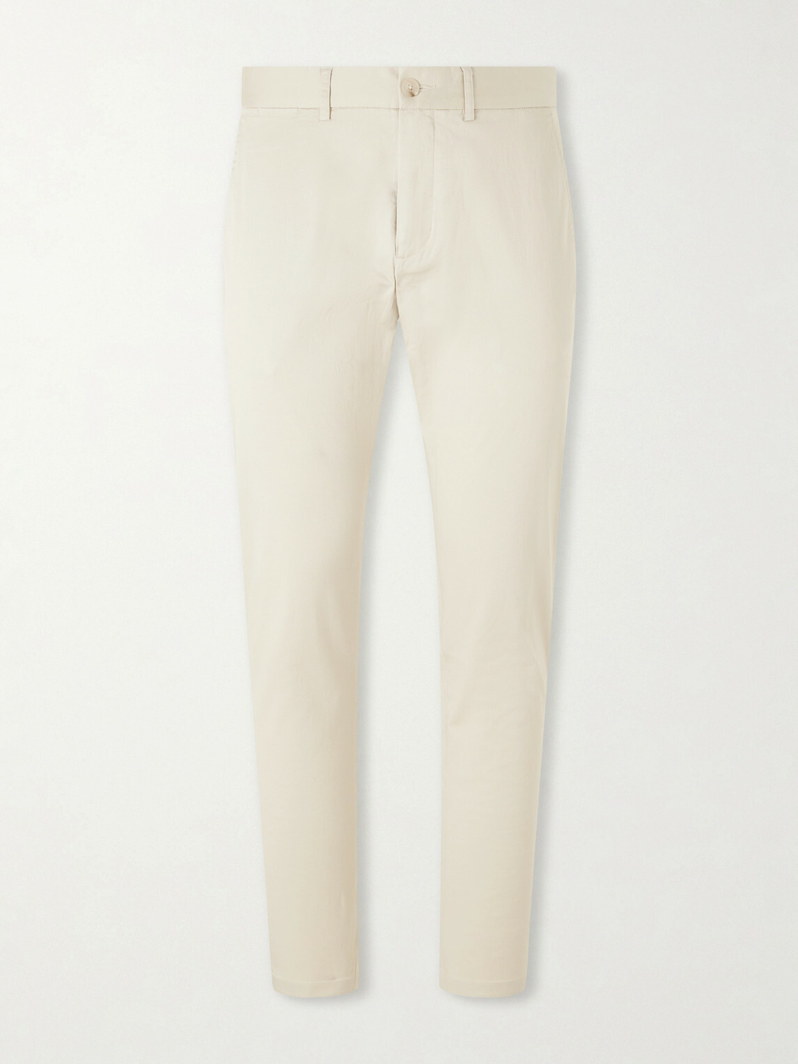 Onia - Straight-Leg Cotton-Blend Trousers - Neutrals