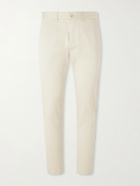 Onia - Straight-Leg Cotton-Blend Trousers - Neutrals