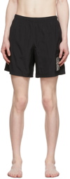 Alexander McQueen Black Logo Swim Shorts