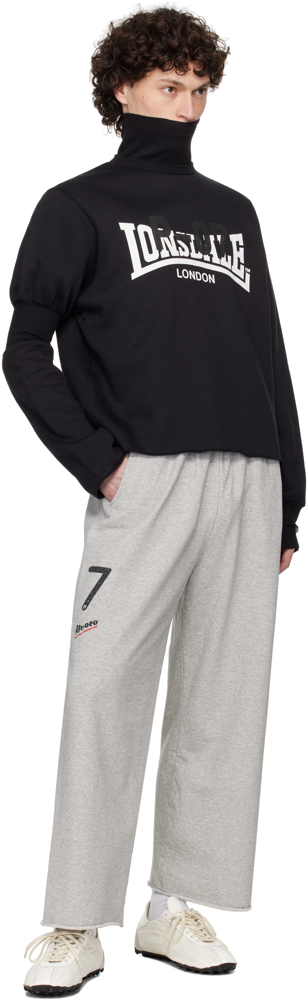 Prototypes Black Armband Turtleneck