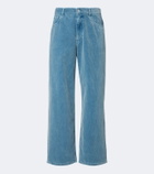Auralee Cotton corduroy wide-leg pants