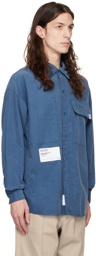 Izzue Blue Pocket Shirt