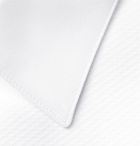 Dolce & Gabbana - White Slim-Fit Bib-Front Cotton-Poplin Tuxedo Shirt - Men - White