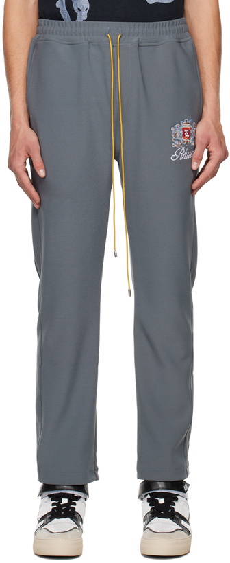 Photo: Rhude Gray Brentwood Lounge Pants