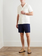 Oliver Spencer - Havana Camp-Collar Striped Linen Shirt - White