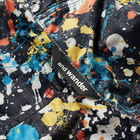 And Wander Splatter Print Raschel Rip Jacket