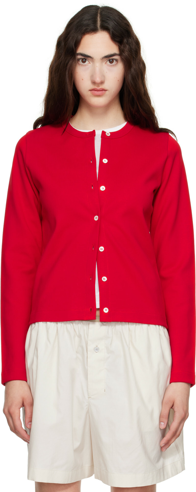 FLORE FLORE Red Poppy Cardigan