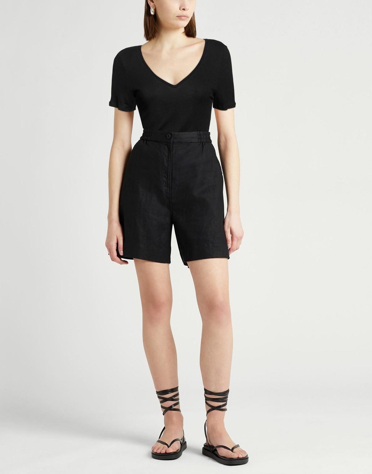 Majestic Filatures Womens T-shirt in Black