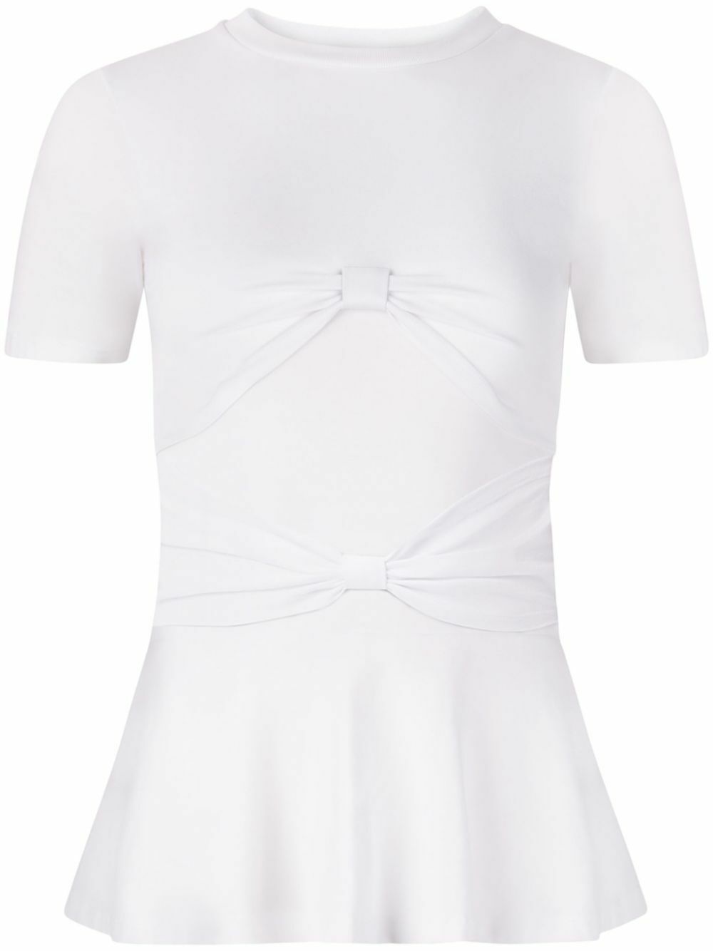 NINA RICCI 刺繍　Tシャツ　ホワイト　白　コットン100% 紗栄子着用 NINA RICCI 刺繍 Tシャツ ホワイト 白 コットン100% 紗栄子着用