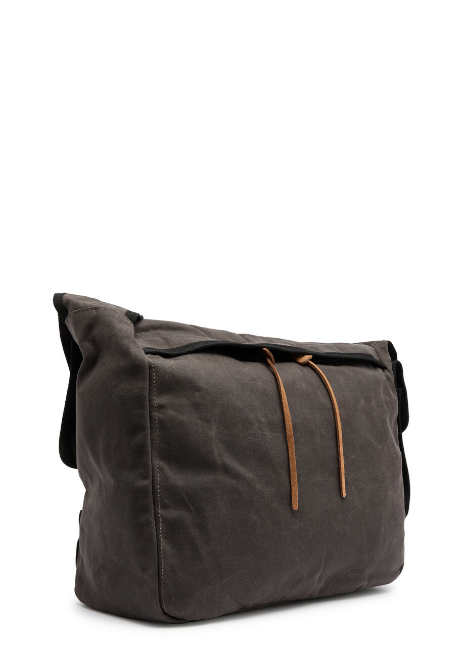 Acne Studios Andemer Waxed Canvas Messenger bag - Grey - One Size