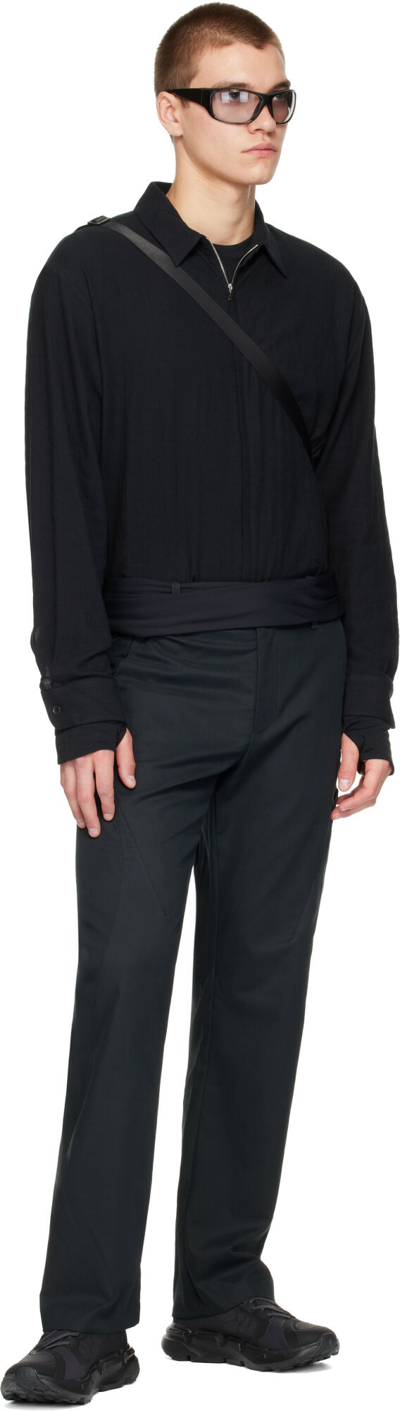 POST ARCHIVE FACTION (PAF) Black Climber Trousers
