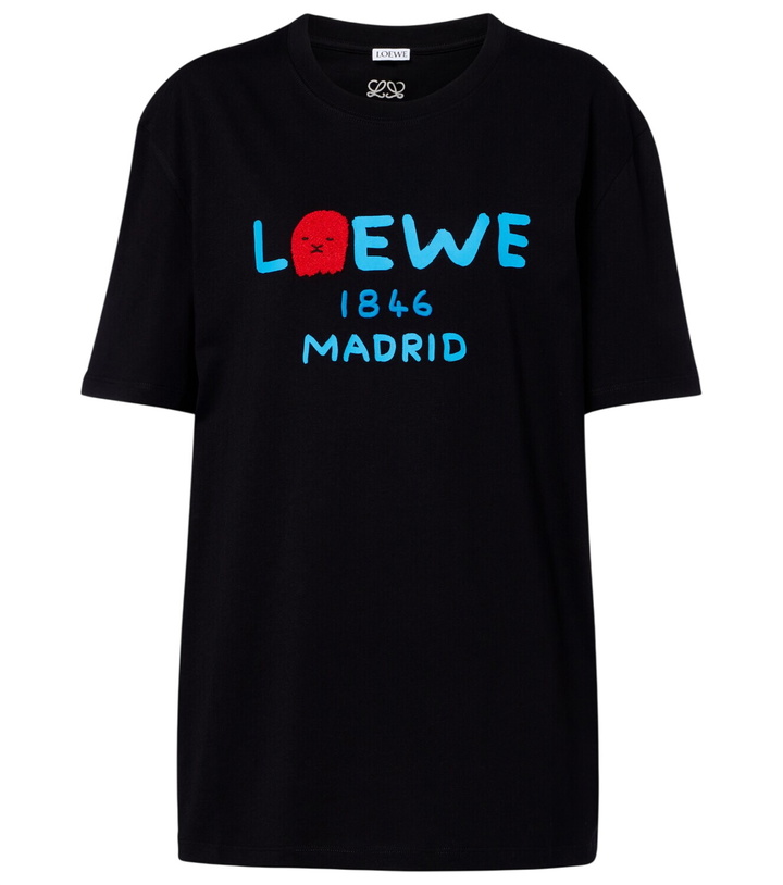 Photo: Loewe Logo cotton jersey T-shirt