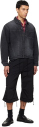 NEEDLES Black Field Cargo Shorts