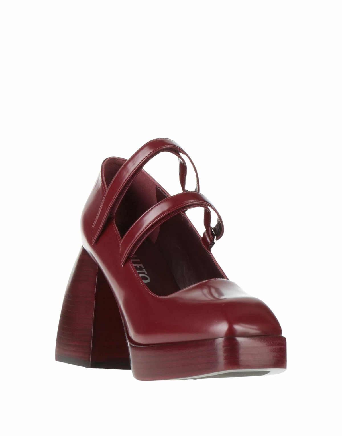Nodaleto Womens Pumps Burgundy