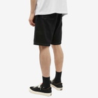 Lo-Fi Men's Easy Washed Shorts in Washed Black