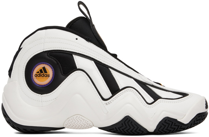 Photo: adidas Originals White Crazy 97 Sneakers