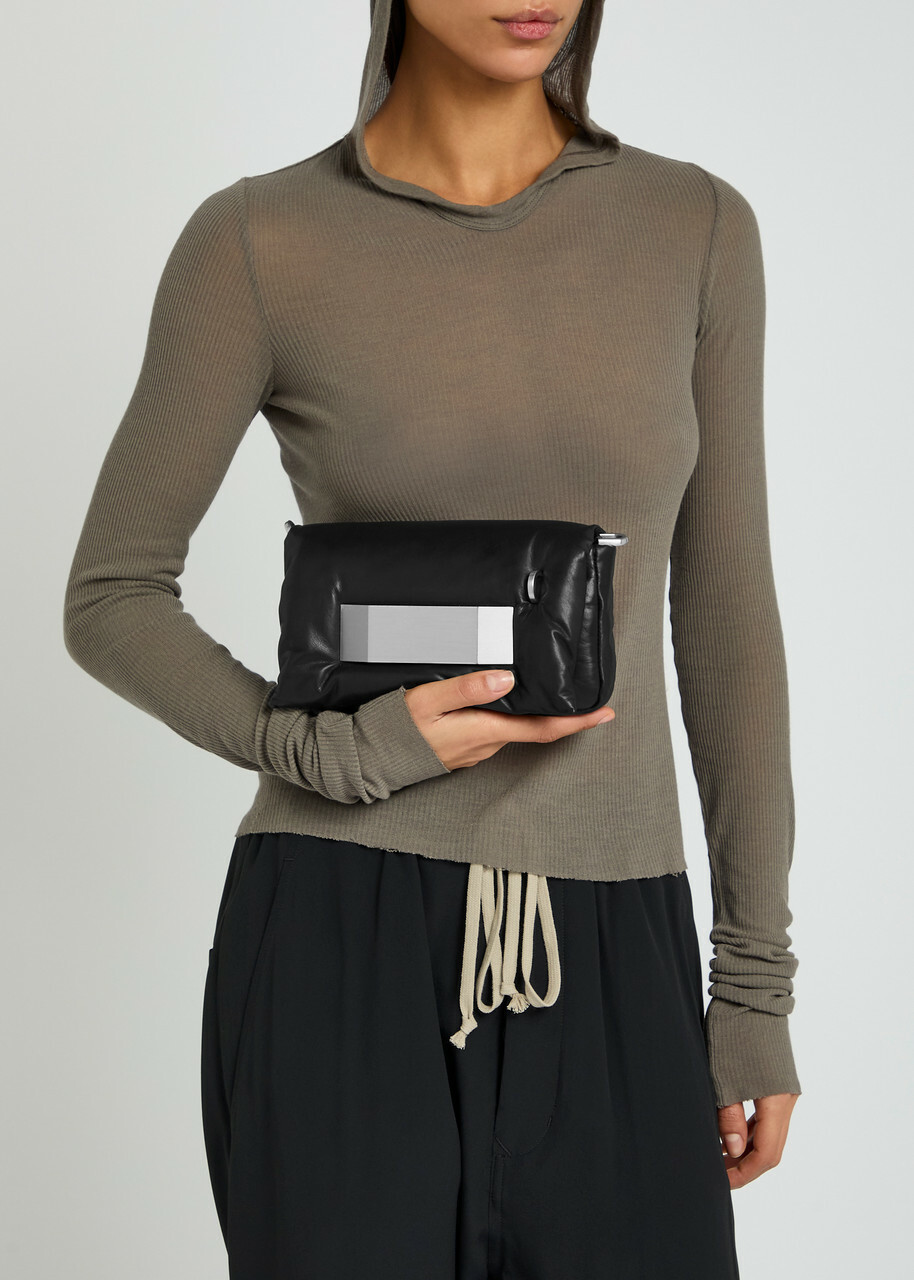 Rick Owens Pillow Griffin Padded Leather Cross-body bag - Black - One Size