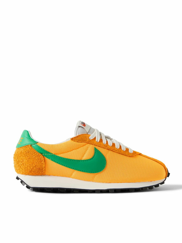 Photo: Nike - LD-1000 Leather and Suede-Trimmed Mesh Sneakers - Yellow
