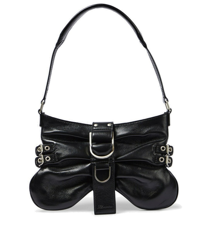Photo: Blumarine Butterfly Mini leather shoulder bag