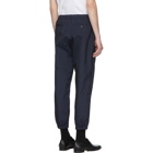 Barena Navy Scaleter Trousers