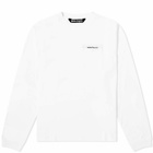 Palm Angels Men's Sartorial Tape Long Sleeve T-Shirt in White