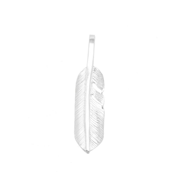 Photo: First Arrows Feather Silver X Small Pendant