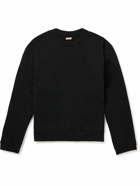 KAPITAL - Printed Cotton-Jersey Sweatshirt - Black