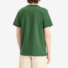 Randy's Garments Men's Logo Pocket T-Shirt in Dark Green