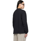 Fear of God ESSENTIALS Black Classic Long Sleeve T-shirt