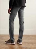 Canali - Slim-Fit Straight-Leg Jeans - Gray