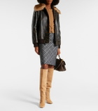 Dolce&Gabbana Suede over-the-knee boots