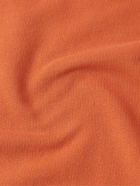 Folk - Boxy Organic Cotton-Jersey Hoodie - Orange