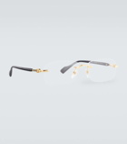 Gucci Gucci 125th Street rectangular glasses