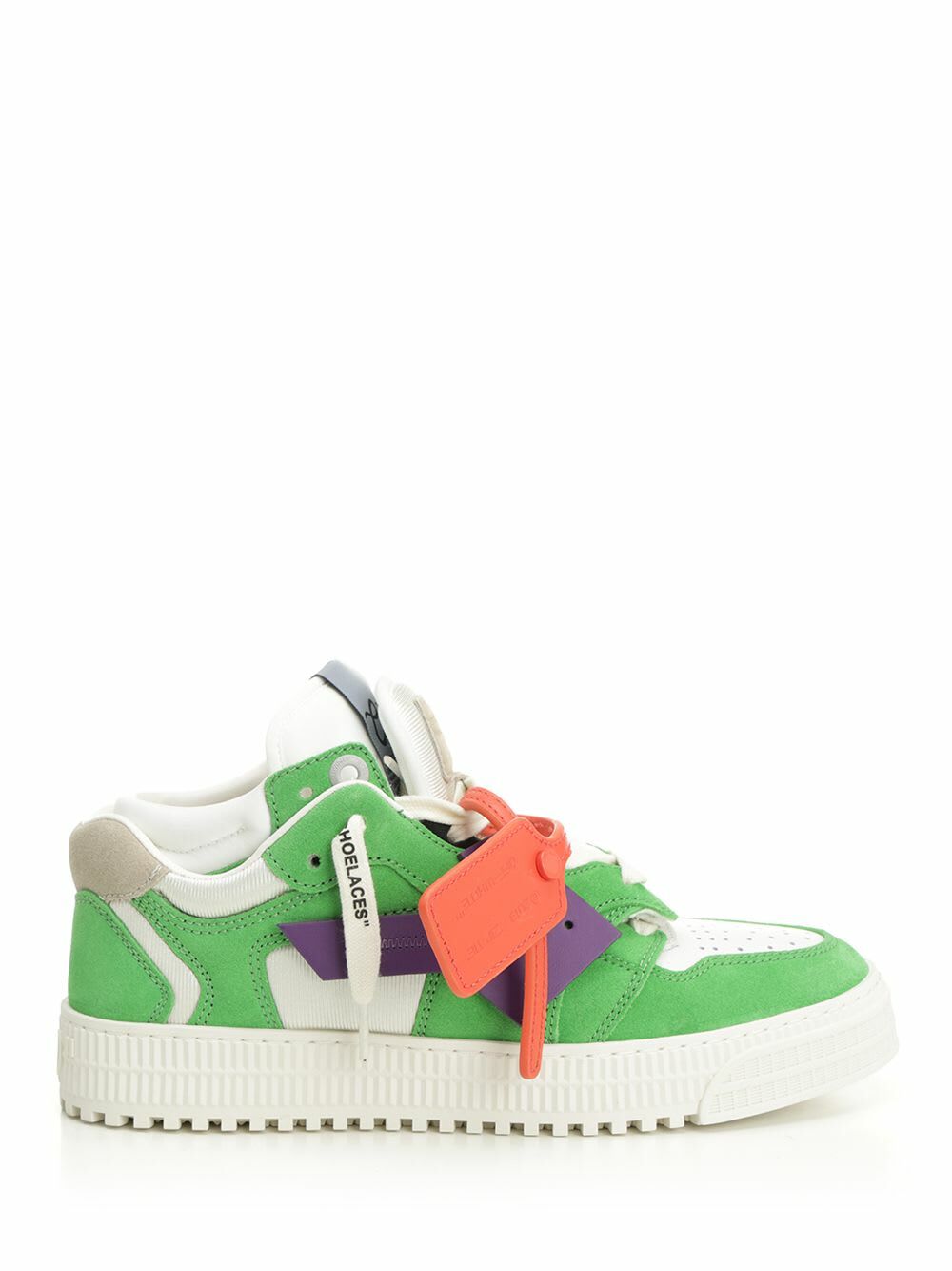 【Off-White】Off Court 3.0 Sneakers Green Off-White White and Green Off-Court 3.0 Low Sneakers Off-White