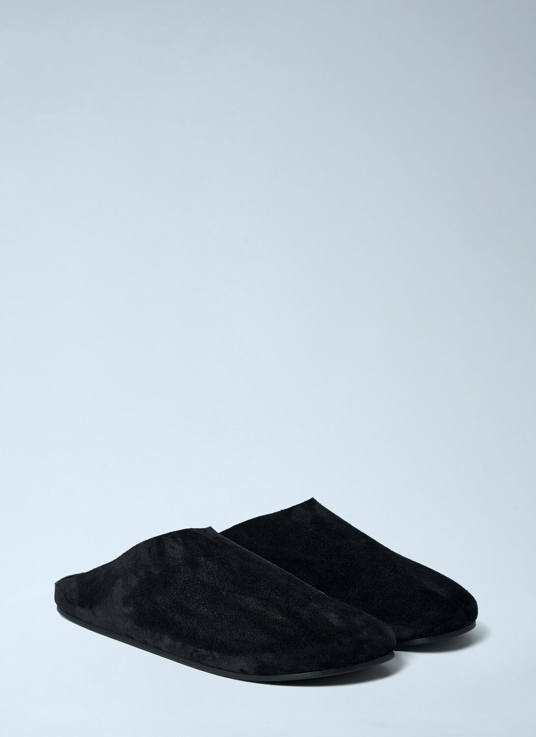 The Row Hudson Suede Mules