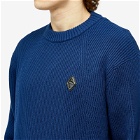 A-COLD-WALL* Men's Fisherman Rib Knit Top in Rich Blue