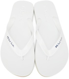 PS by Paul Smith White Dale Flip Flops