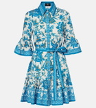 Etro Printed mini shirt dress