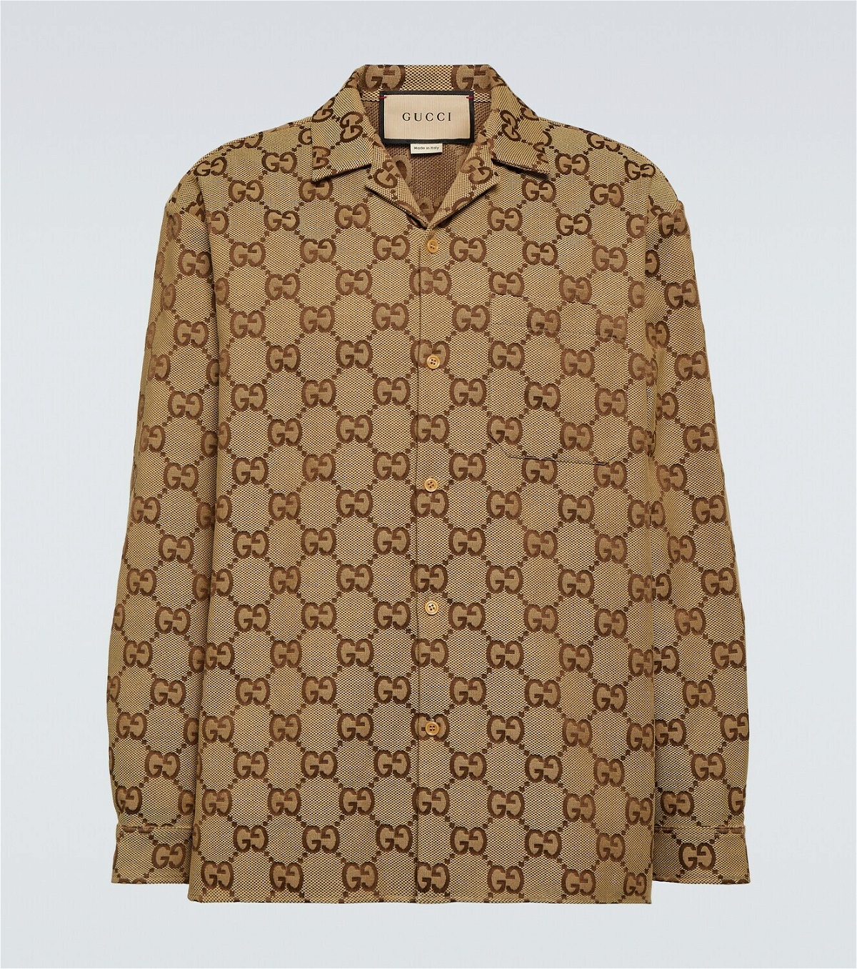 Gucci Duke Dragon Embroidered Collar Shirt - Farfetch