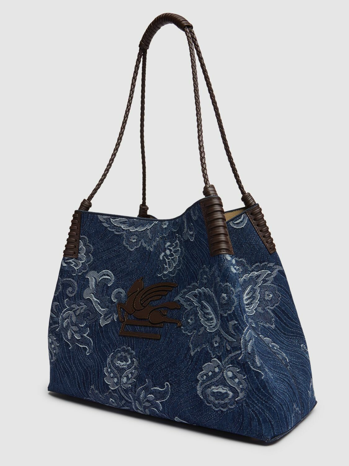 【送料&関税込】Etro Libra Media Denim Jacquard Bag ETRO Medium Libra Denim Jacquard Bag Etro