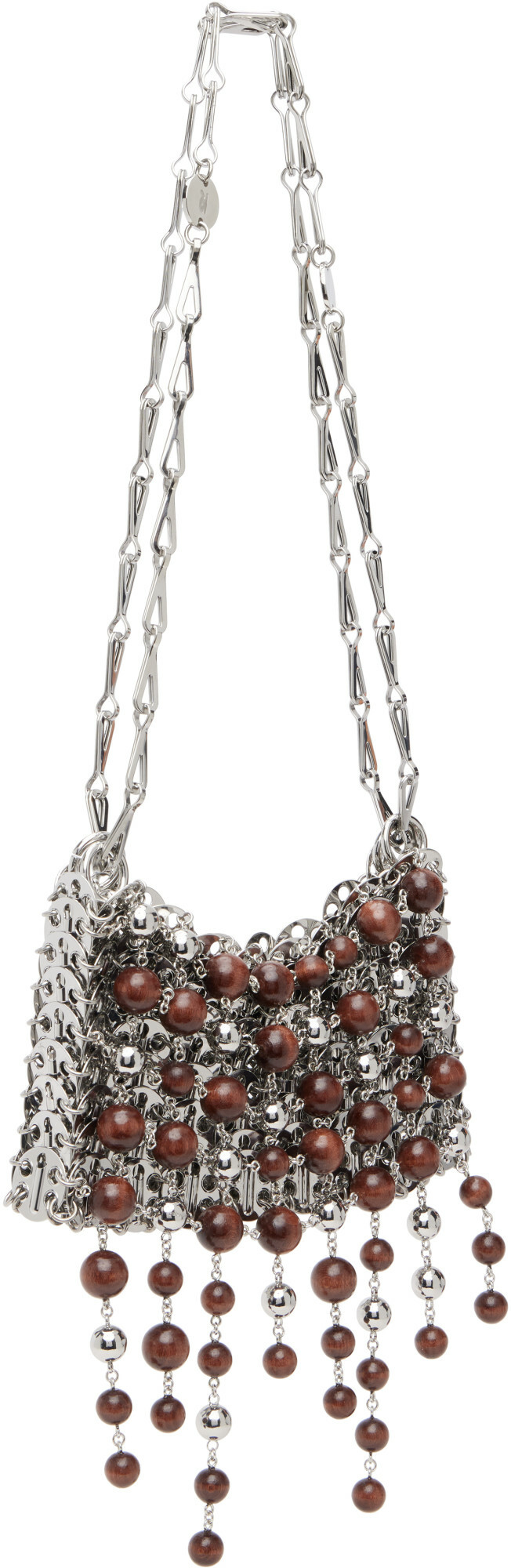 Rabanne Silver 1969 Shoulder Bag
