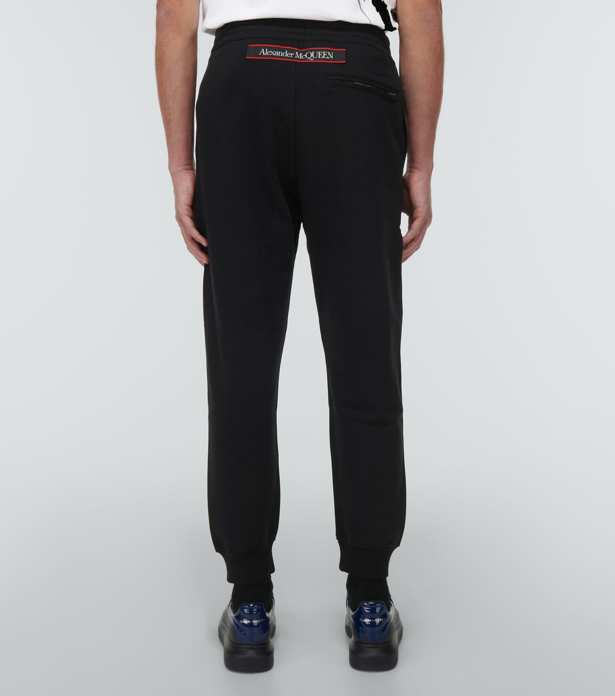 Alexander McQueen - Cotton jersey sweatpants