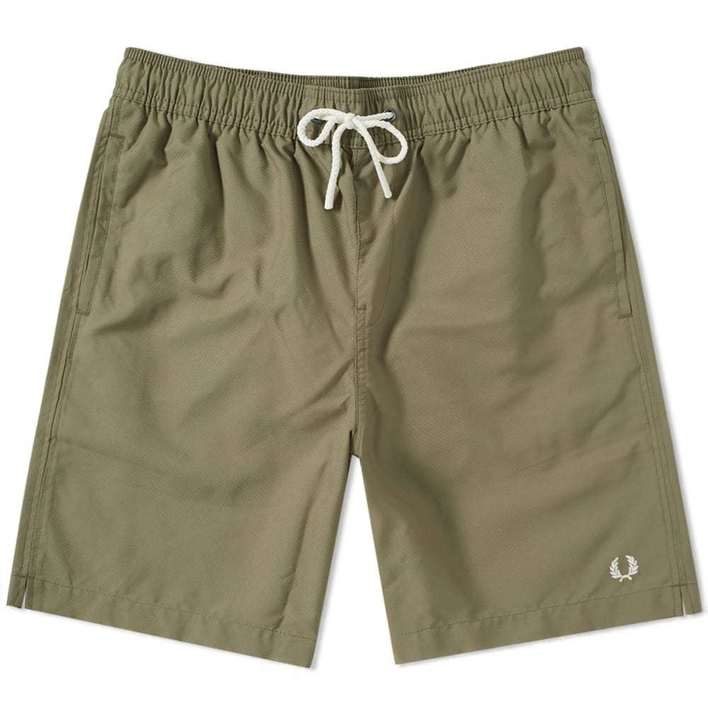 Photo: Fred Perry Textured Swim Short Green