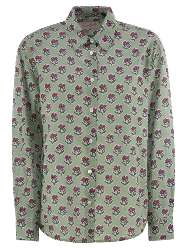 Photo: MC2 Saint Barth Meredith - Cotton Shirt With Pattern