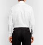 Favourbrook - Bib-Front Double-Cuff Cotton-Poplin Shirt - Neutrals